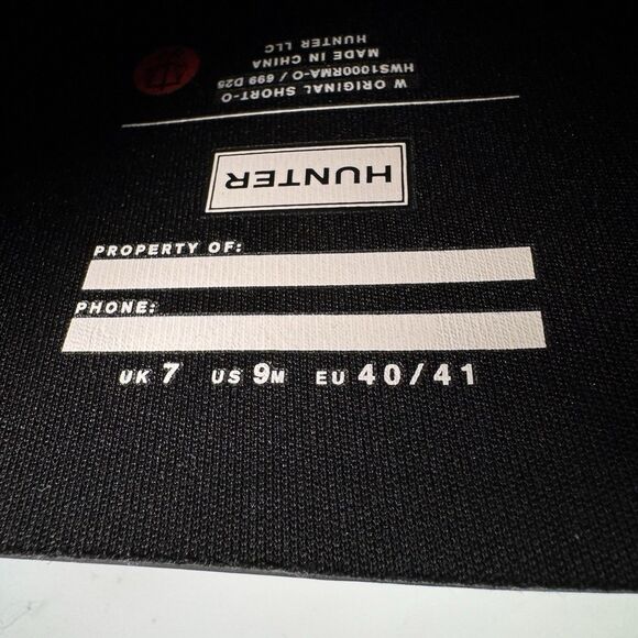 Hunter Women's Original Short Boot Black Matte US 9 Waterproof, Rain Boot New - Picture 14 of 16